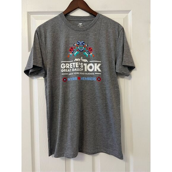 NYRR GRETE’S GREAT GALLOP 10K RUN T-SHIRT -  NEW BALANCE- 2025 - Picture 1 of 10
